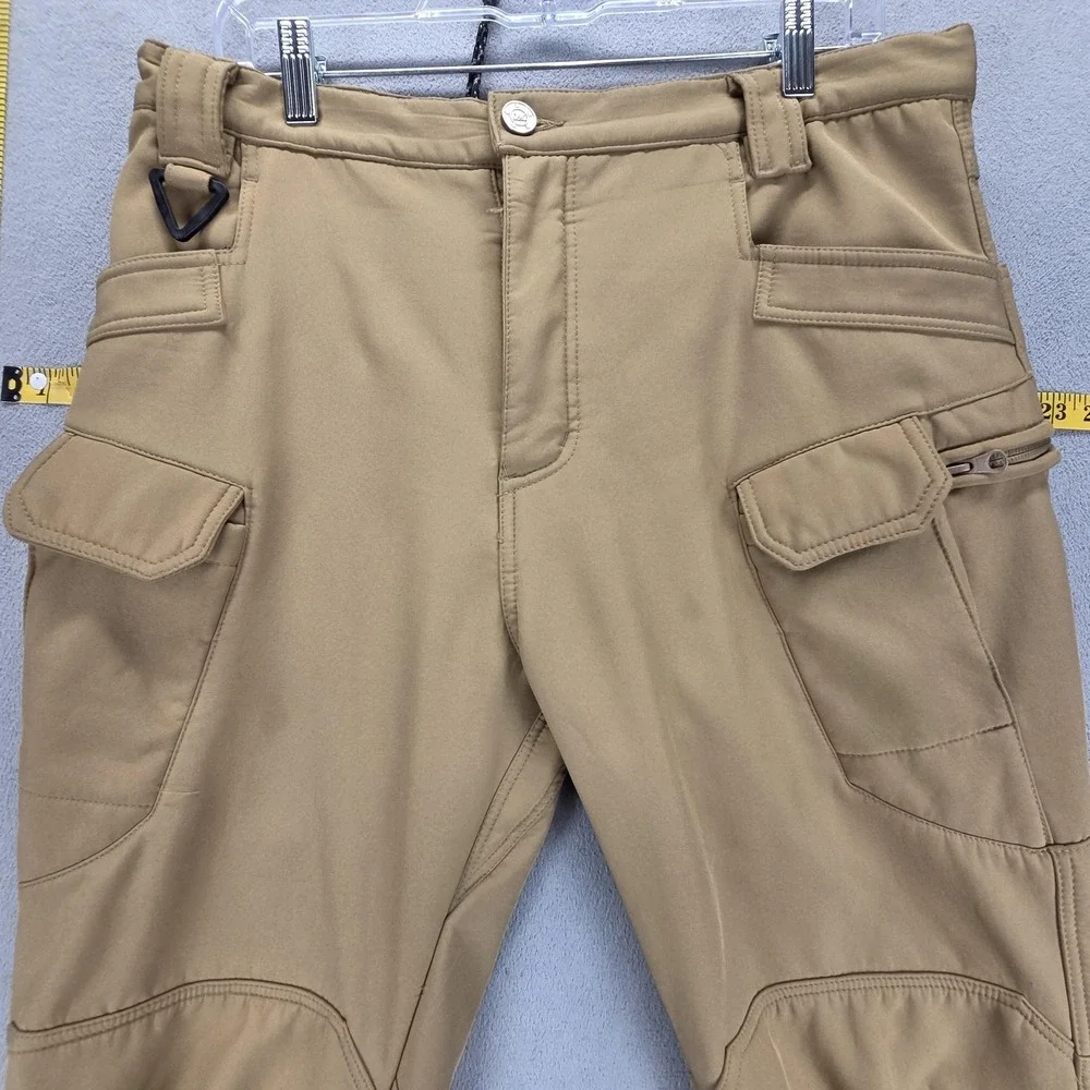 Cargo Pants Mens Large Beige Tiijoy‎ Stretch Casual Pants Slim Fit Hiking Thick